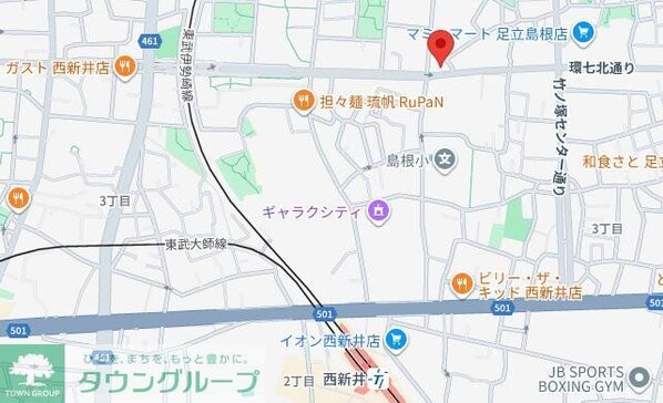 ティーグル足立島根の物件内観写真